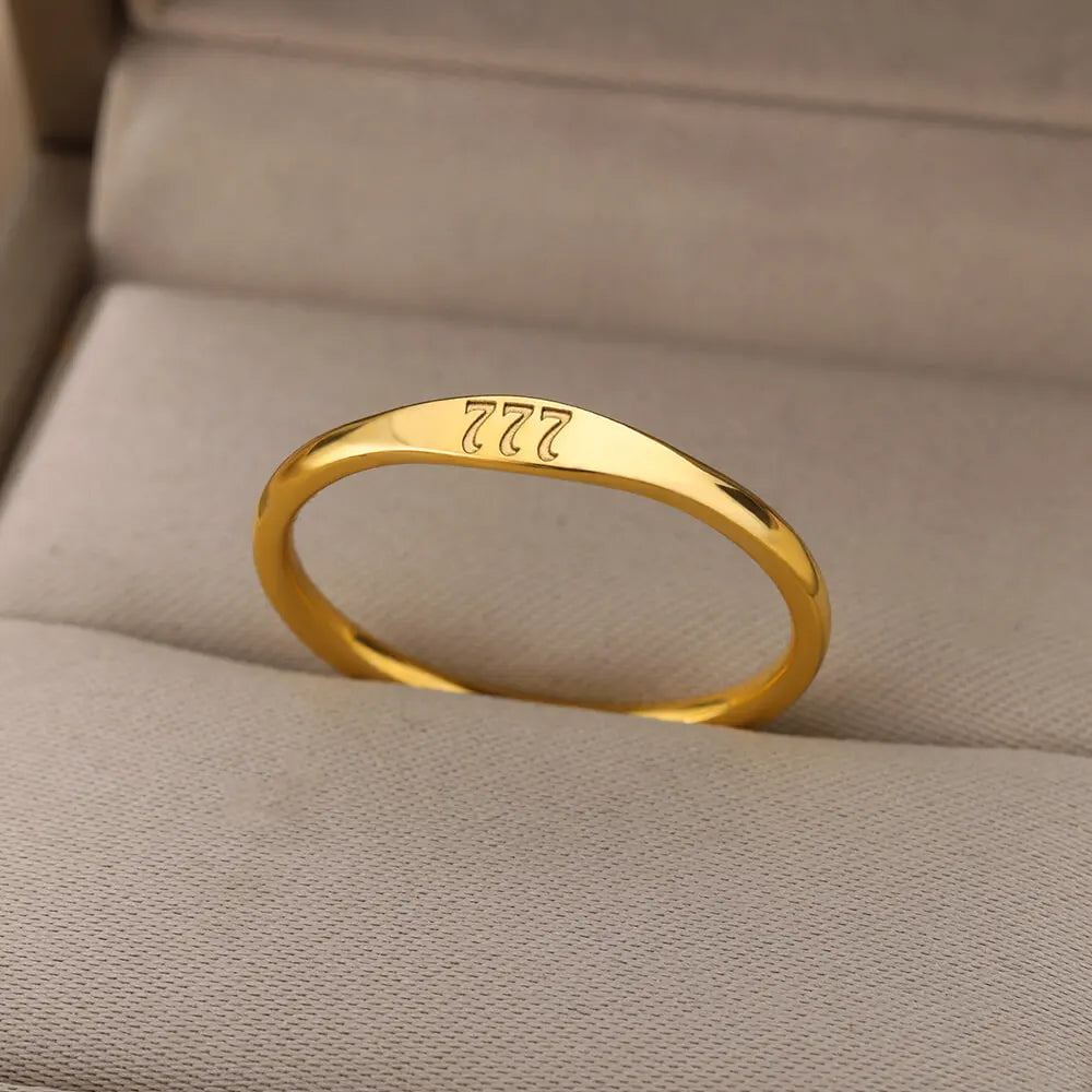 Angel Number Ring · 444 555 666 777