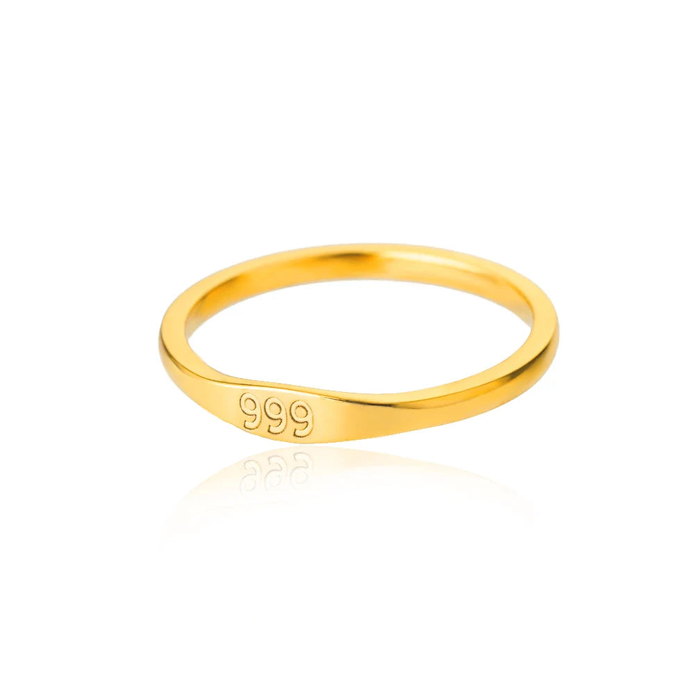 Angel Number Ring · 444 555 666 777