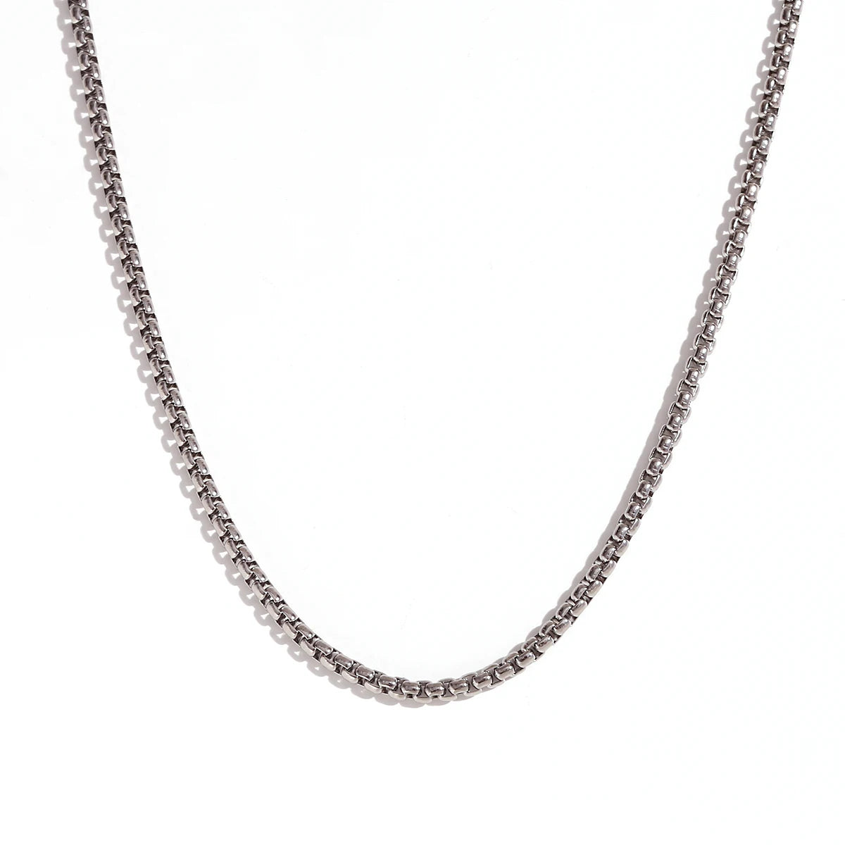 MamacitaSlay Water Wave Chain Snake Chain Women's 316L Stainless Steel Necklace Bracelets Belly Chain Various Styles Jewelry