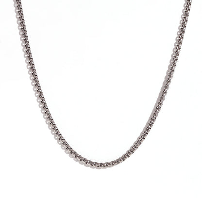 MamacitaSlay Water Wave Chain Snake Chain Women's 316L Stainless Steel Necklace Bracelets Belly Chain Various Styles Jewelry