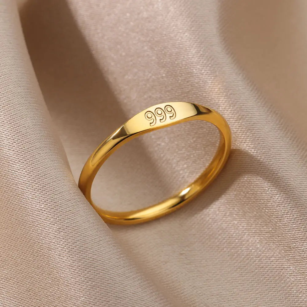 Angel Number Ring · 444 555 666 777