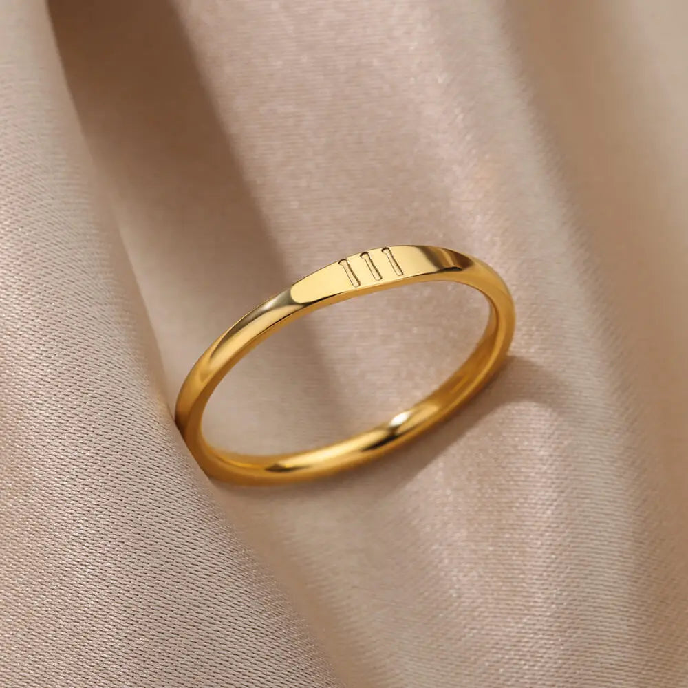 Angel Number Ring · 444 555 666 777