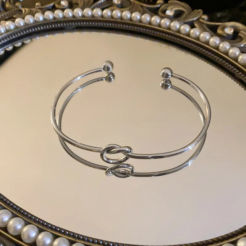Stainless Steel knot Bracelets
