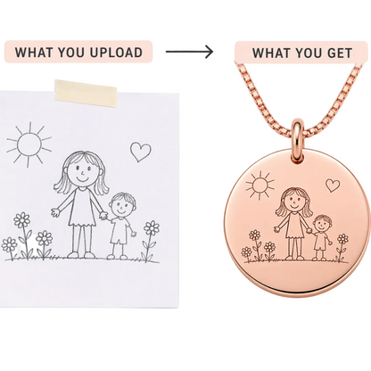 Inner Ziva - Rose Gold Heirloom Disc™