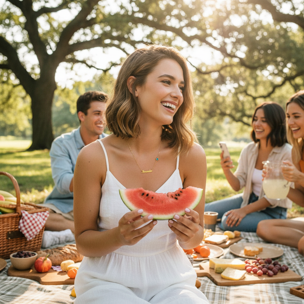 Elegant Birthstone Necklace