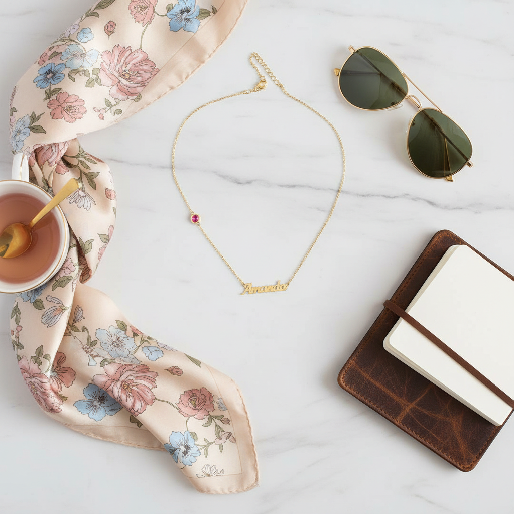 Elegant Birthstone Necklace