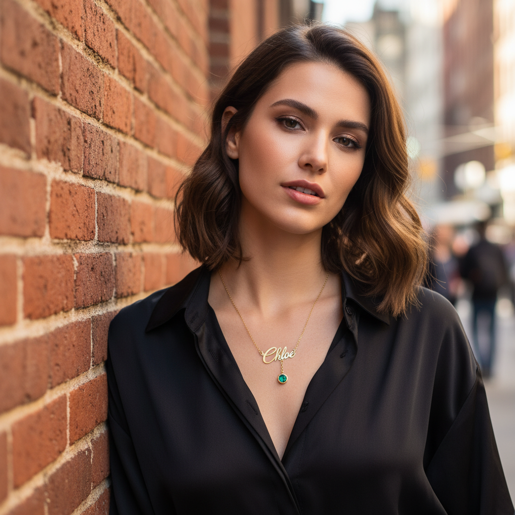 Elegant Birthstone Necklace