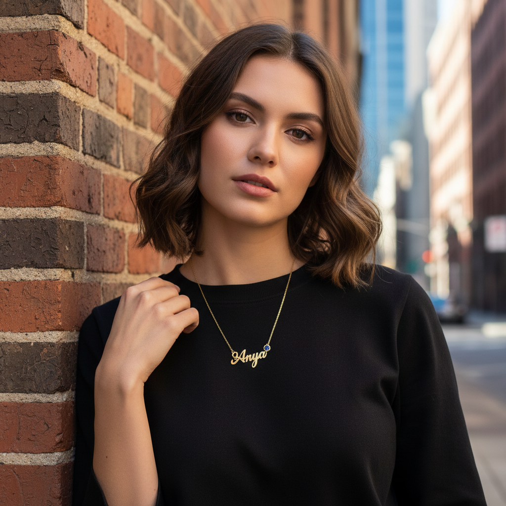 Elegant Birthstone Necklace