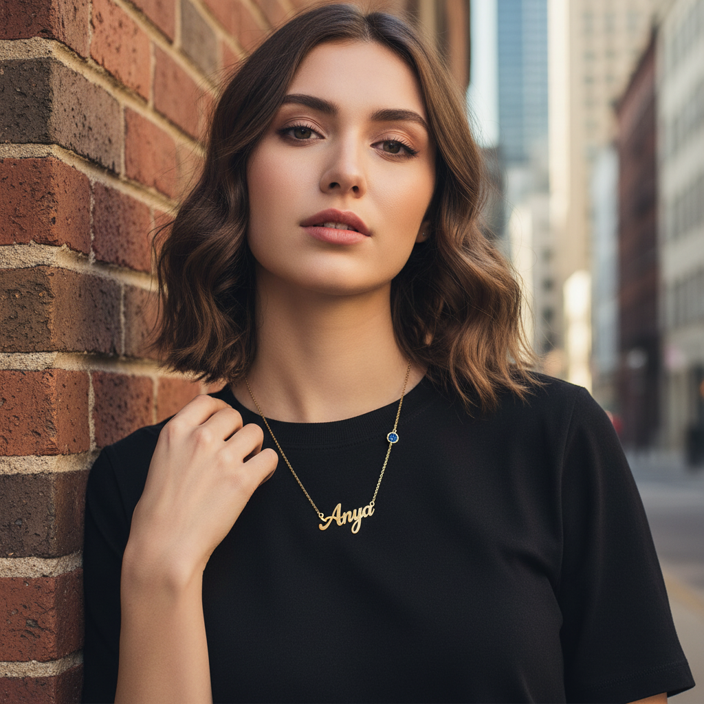 Elegant Birthstone Necklace