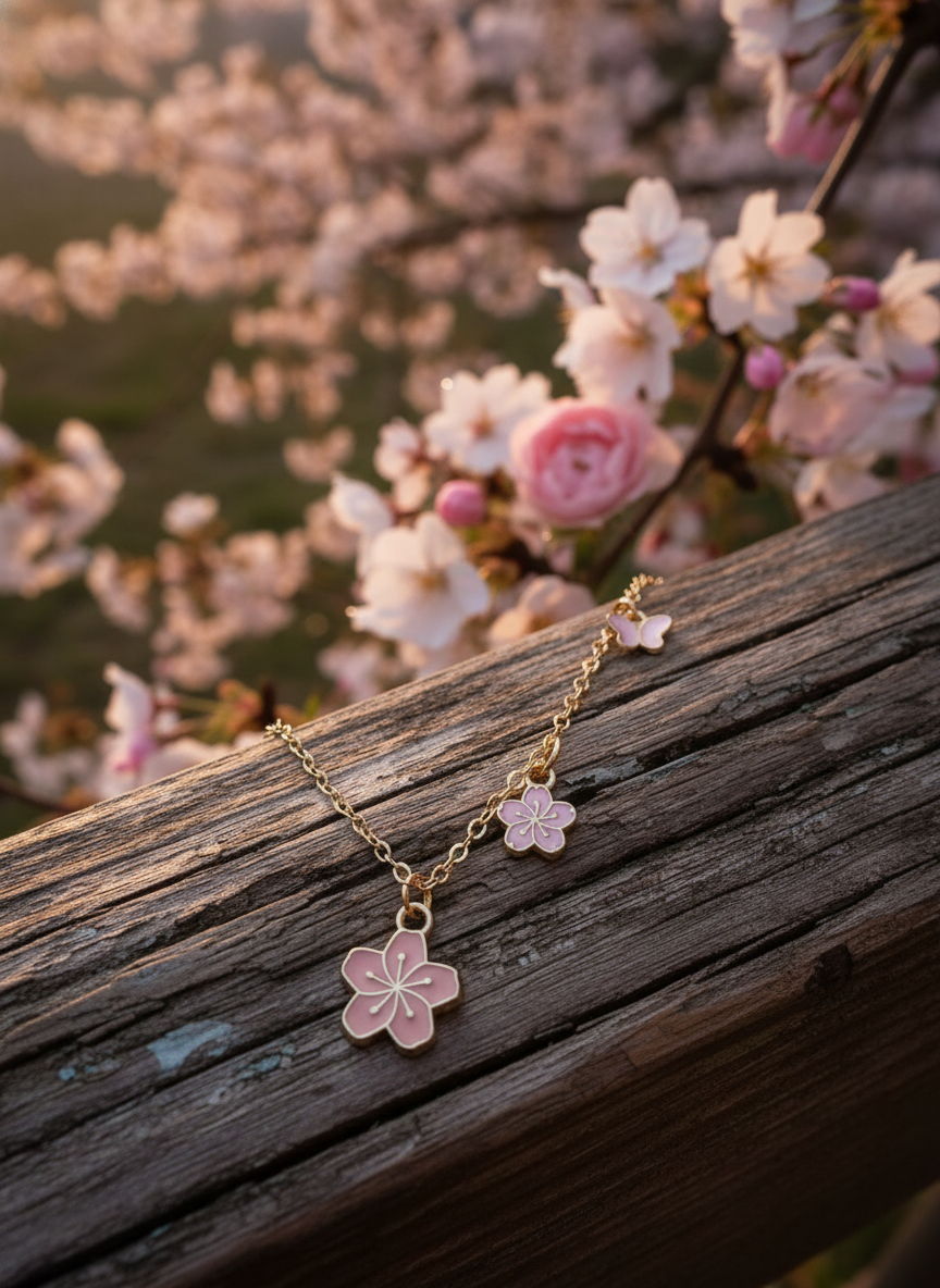 Blossom Charm Necklace