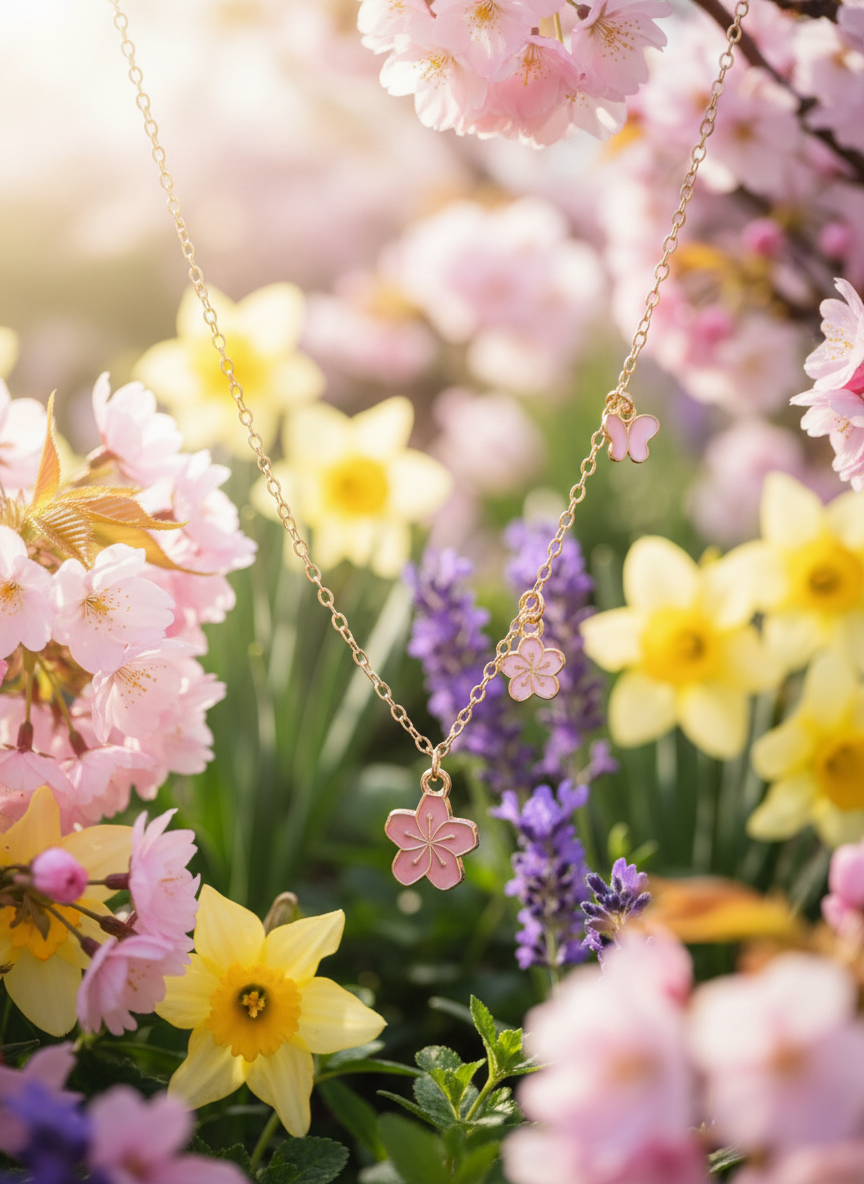 Blossom Charm Necklace