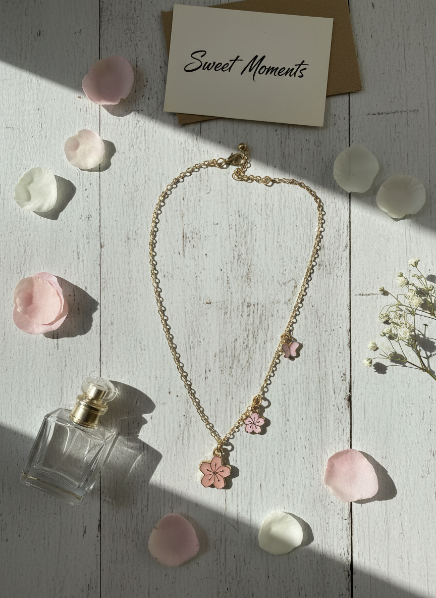 Blossom Charm Necklace
