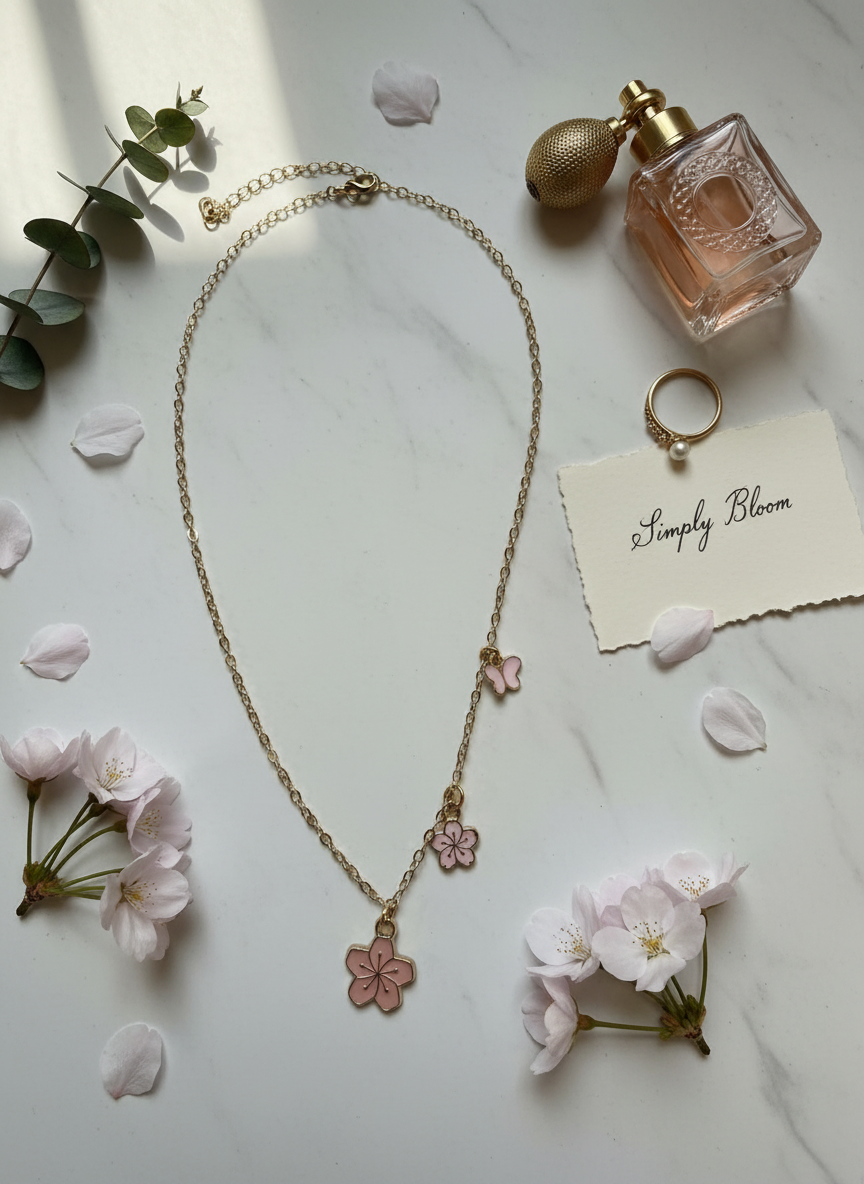 Blossom Charm Necklace