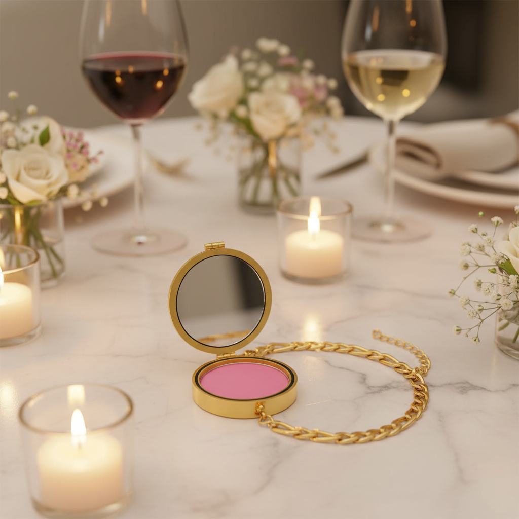 Gold Charm Lip Balm Bracelet