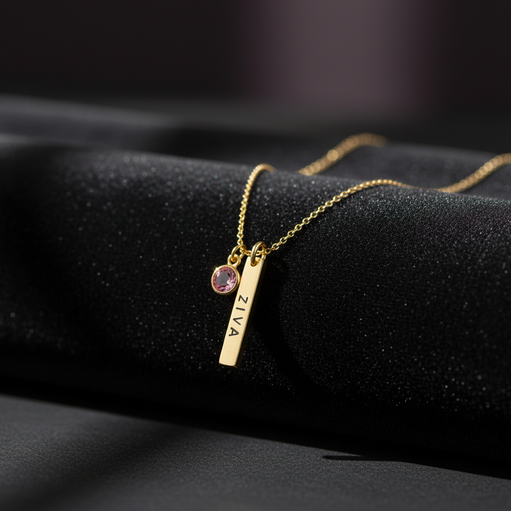 Dazzling Birthstone Necklace