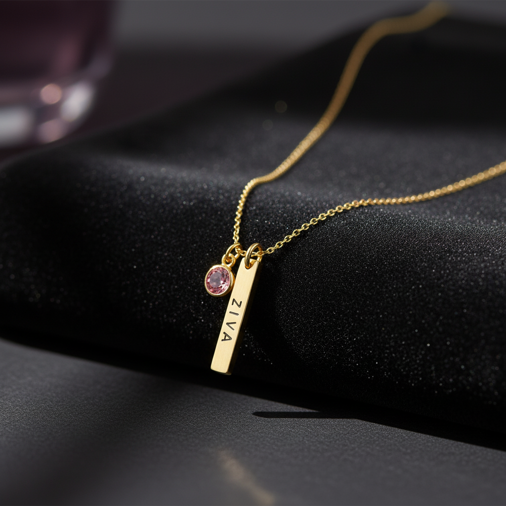 Dazzling Birthstone Necklace