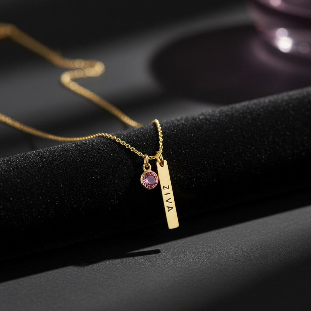 Dazzling Birthstone Necklace