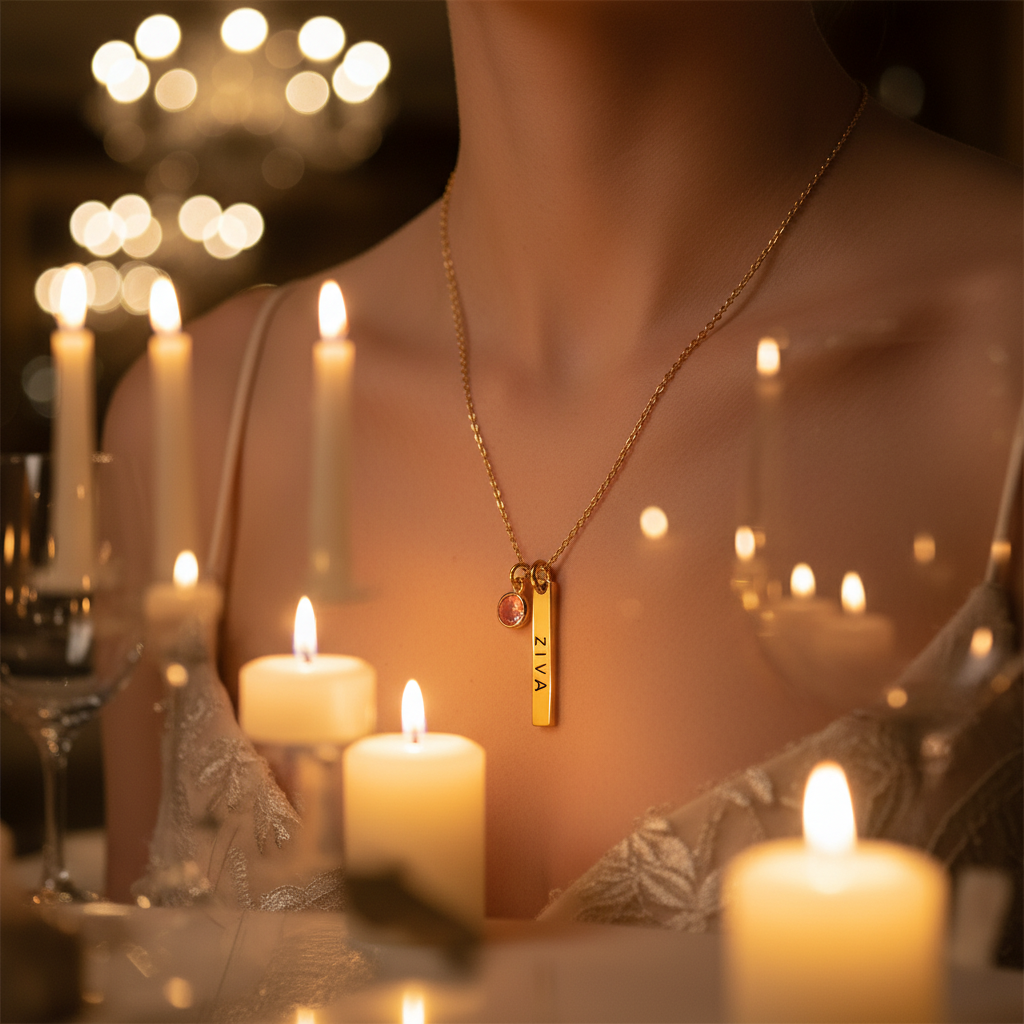 Dazzling Birthstone Necklace