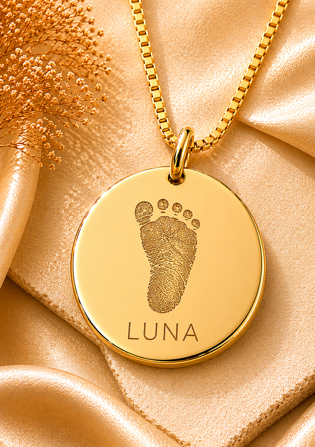 Inner Ziva — Gold Tiny Toes Disc™